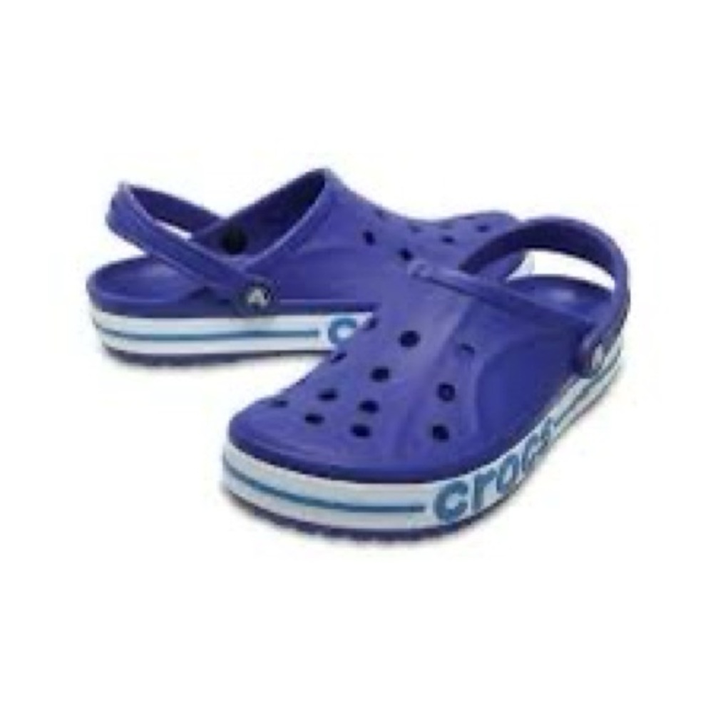 CROCS Bayaband Mens 8/Womens 10 Cerulean Ocean Blue Water Shoes - Picture 6 of 6